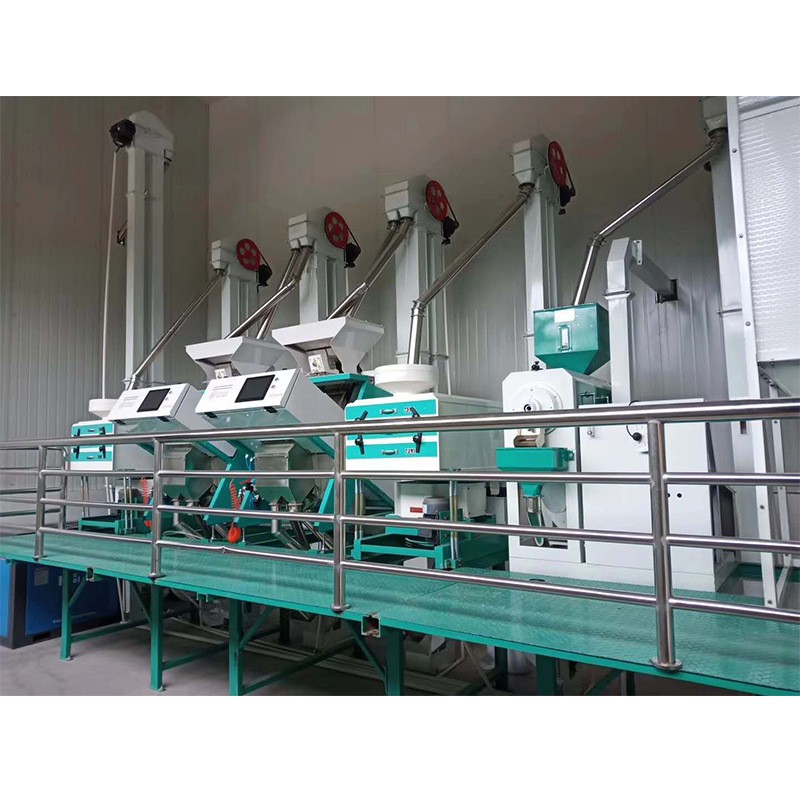 大型碾米机新型智能成套大米加工生产线设备全自动打米机稻谷脱皮图2