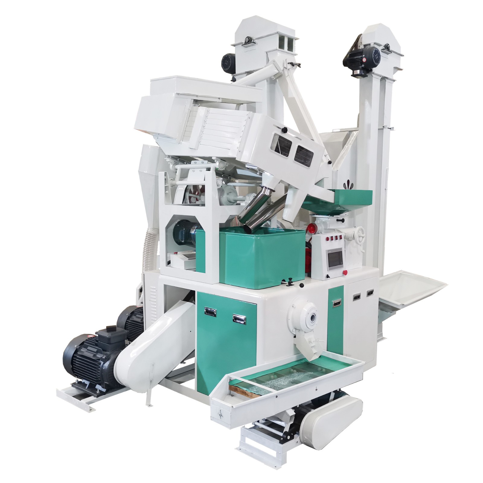 碾米机新型智能成套大米加工生产线设备全自动打米机稻谷脱皮图2