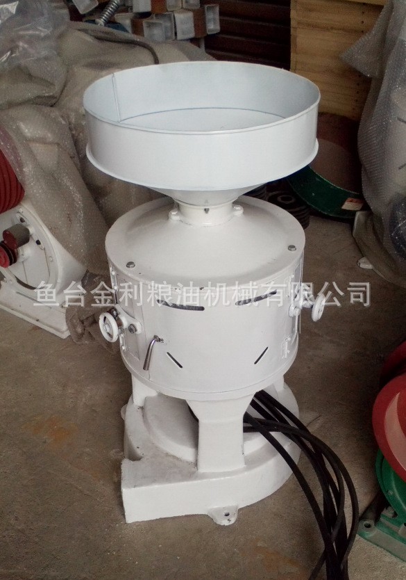 谷子杂粮脱皮去皮机330立式砂辊碾米机小米粮食加工设备生产厂家图2