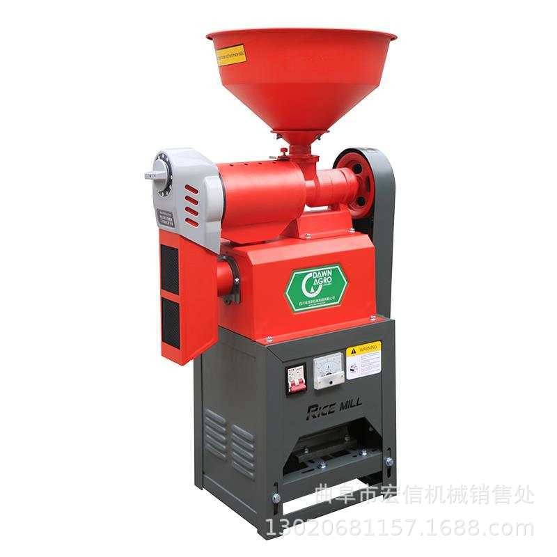 全新双风道水稻小麦碾米机 稻谷去皮打米机大中小型砂辊式 鲜米机图5
