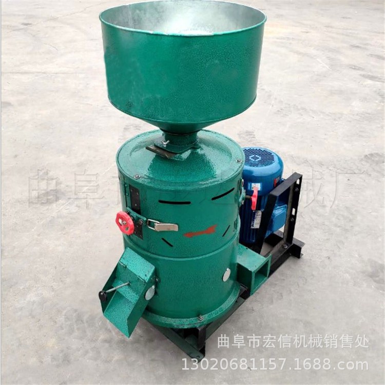 家用电小型碾米机 黄豆脱皮碾米机 多功能粮食去皮机图2