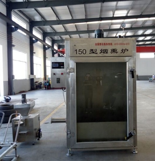 腊肉烟熏炉 熏肉熏鱼 腊肉豆干风干上色一体机诸城烟熏炉生产厂家图2
