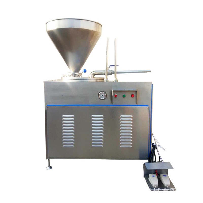 全自动商用液压灌肠机 哈尔滨红肠灌肠机 糯米肠液压灌肠机香肠机图5