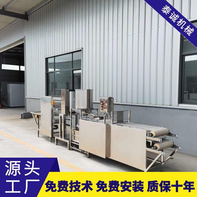 仿手工豆腐皮机 商用小型全自动豆腐皮机 豆制品设备泰诚千张机器图3