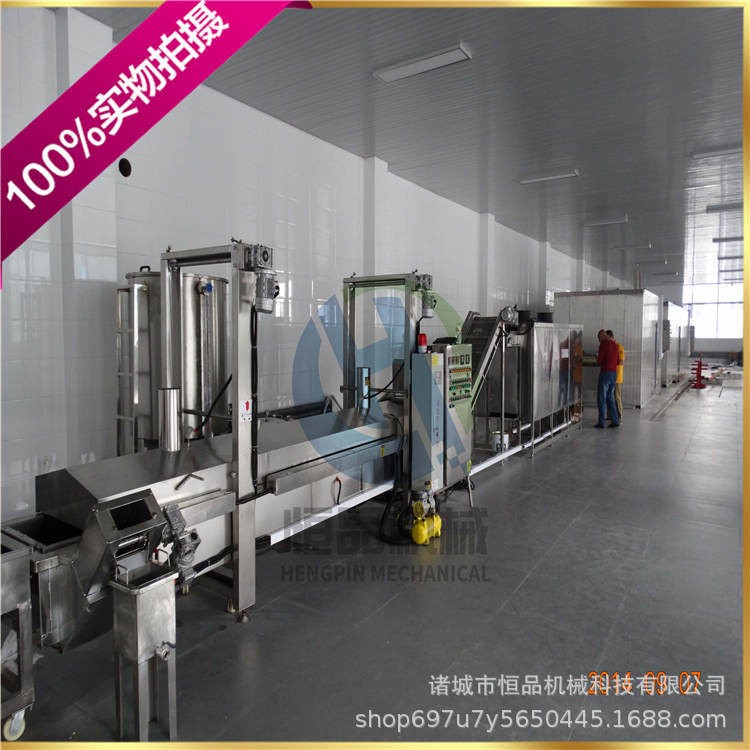 厂家直供全自动小麻花油炸机设备 连续式小麻花油炸生产线图2