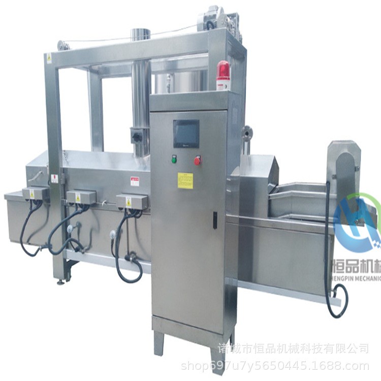 厂家直供全自动小麻花油炸机设备 连续式小麻花油炸生产线图5