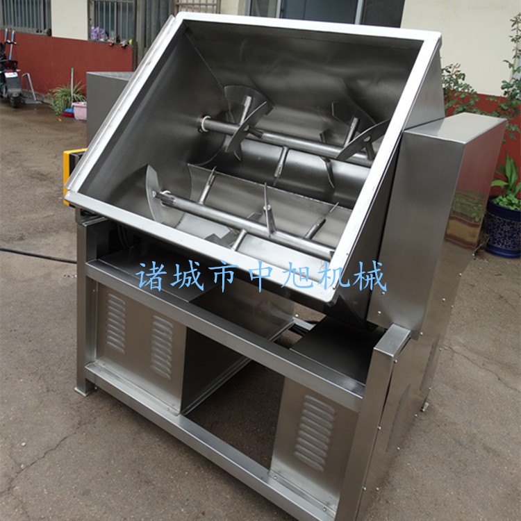 厂家供应300升搅拌拌馅机 商用双绞龙拌馅机 水饺馅剁肉机图3