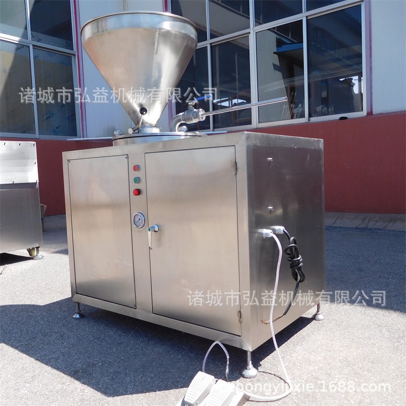 风味素肠灌肠打卡一体机 绞肉馅灌肠机设备 火腿肠灌装机图2