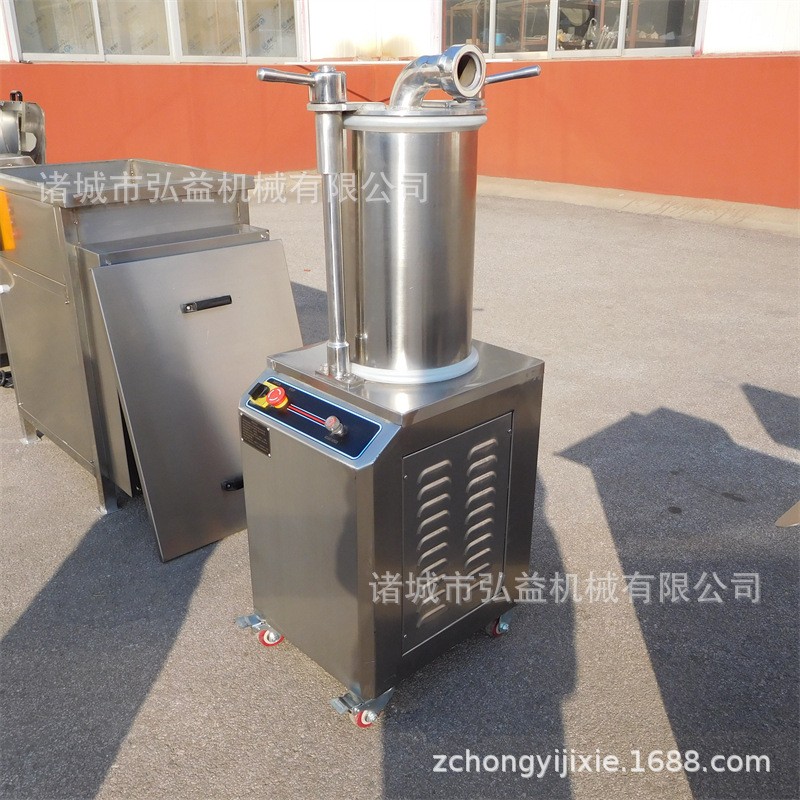 米肠血肠火腿肠灌装机肠衣辅助灌注机肉粒香肠单管糯米血灌肠设备图2