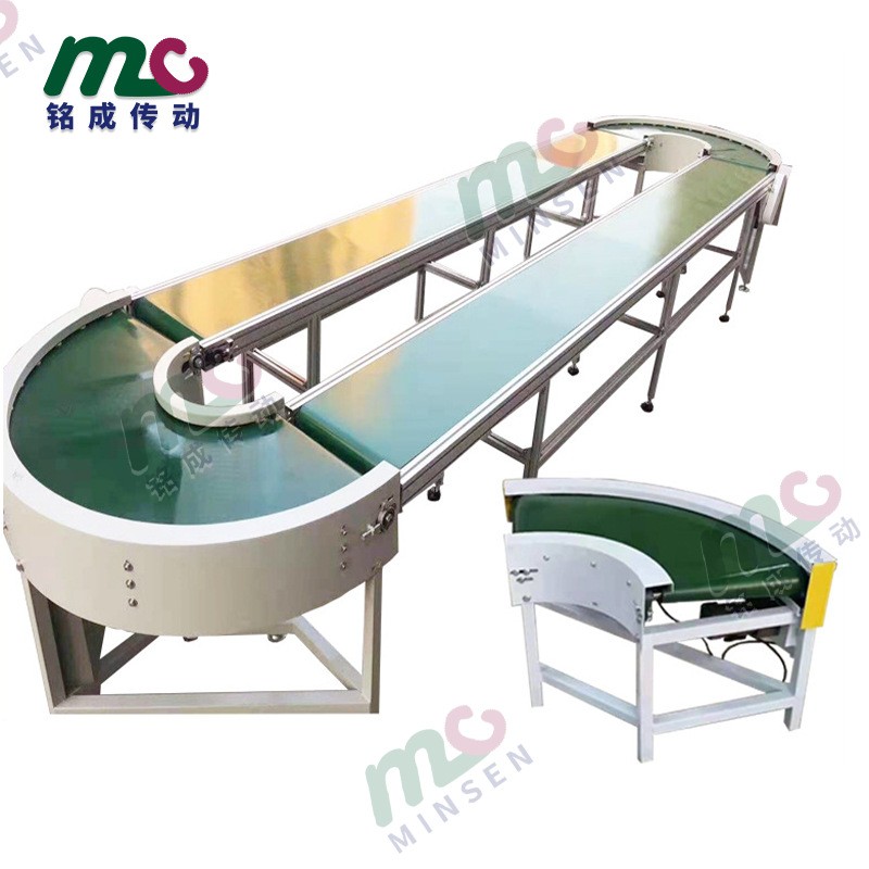 厂家直供环形输送机 车间流水线输送机 180°转弯机 包装流水线图3