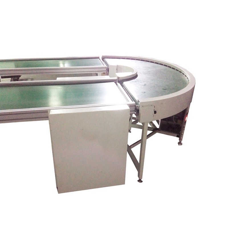 厂家直供环形输送机 车间流水线输送机 180°转弯机 包装流水线图2