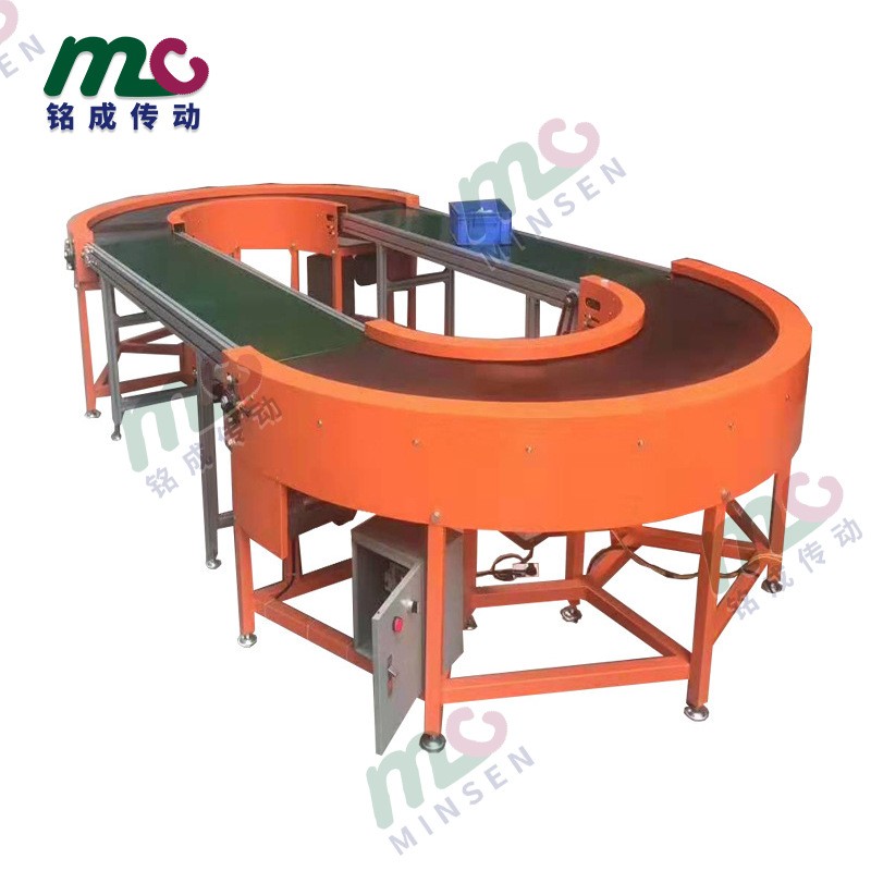 厂家直供环形输送机 车间流水线输送机 180°转弯机 包装流水线图4