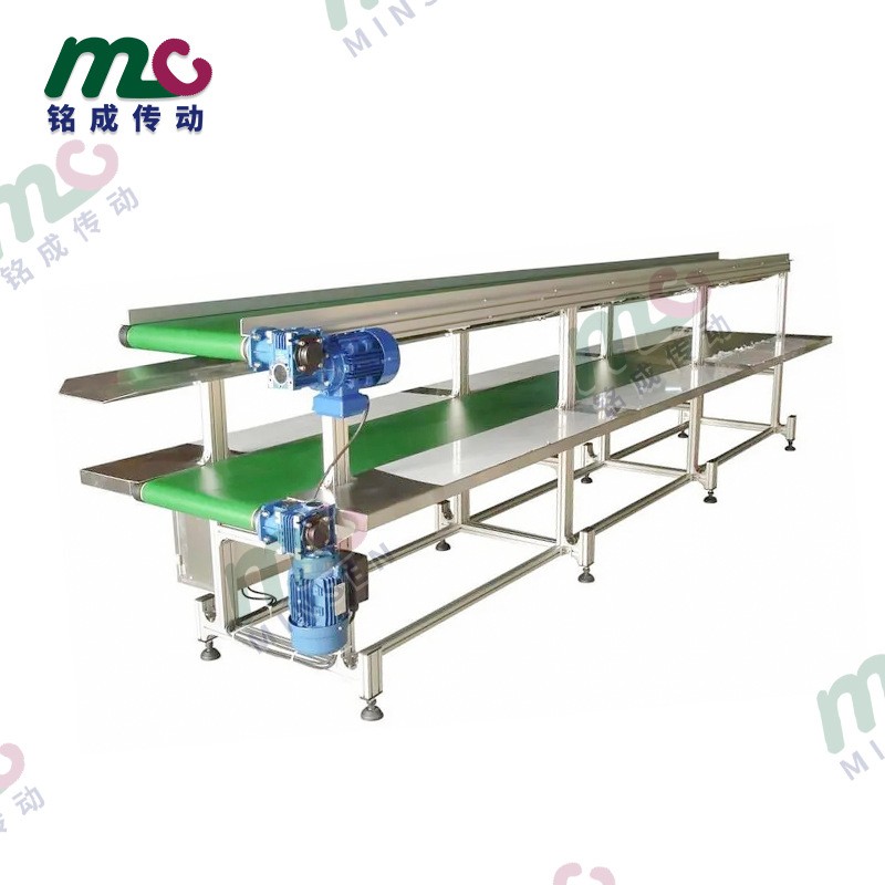 双层流水线输送机 自动化皮带输送机 厂家直供 价格实惠传送机图4