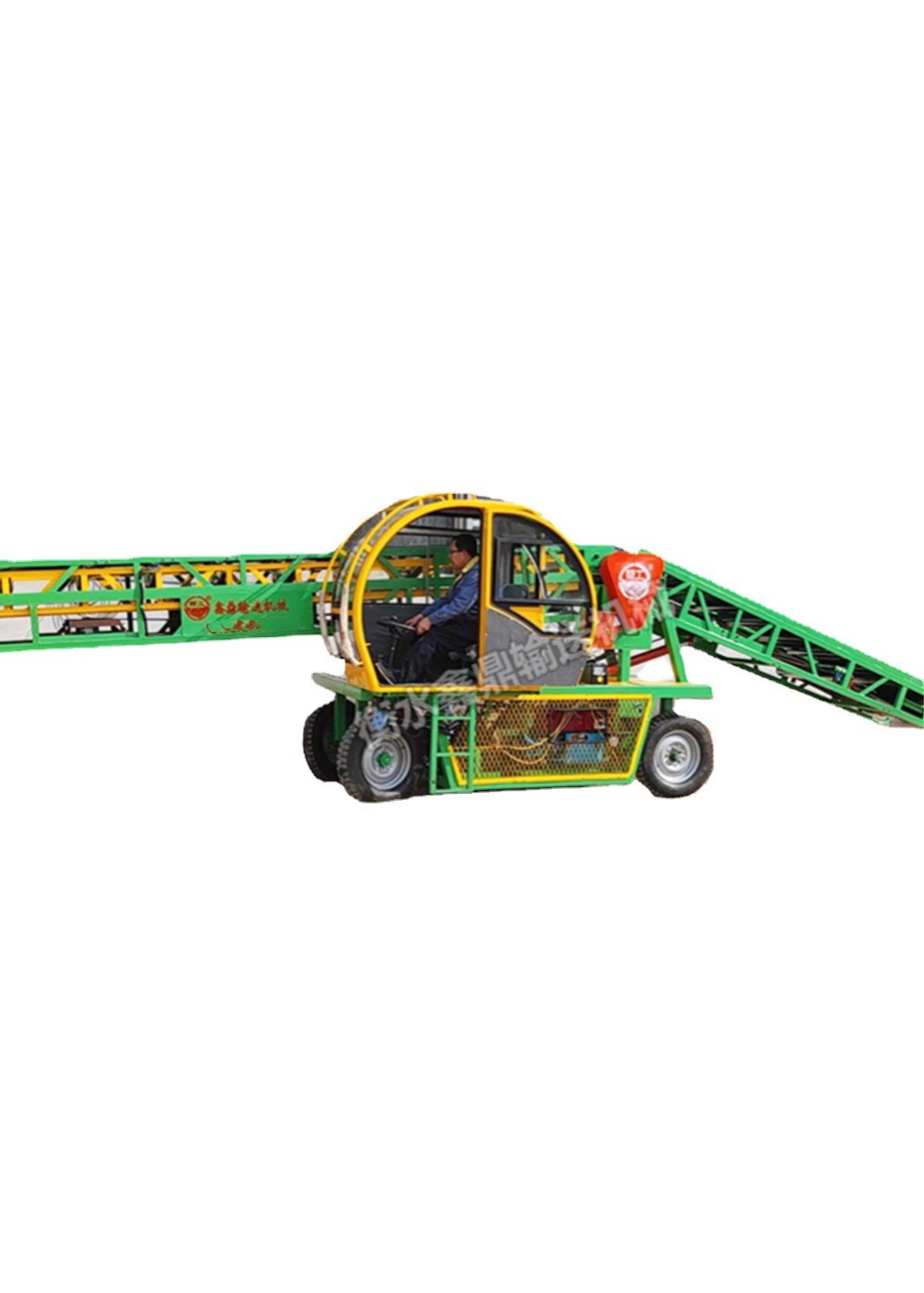 双翼双擎输送机可伸缩装车卸货物流运输皮带输送机电动升降图5