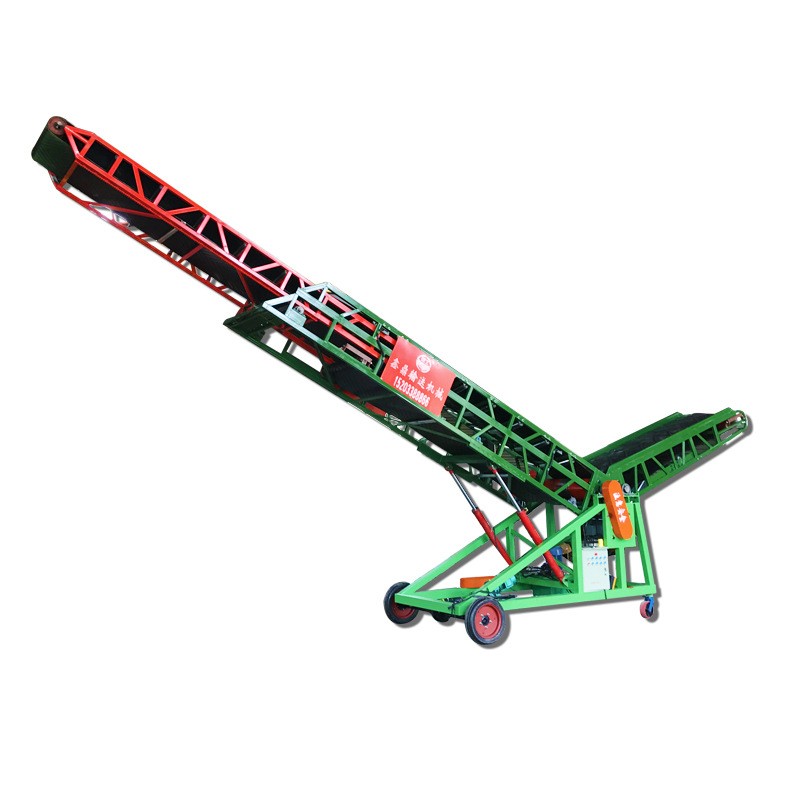 双翼皮带移动式物流自动装车输送机 快速装卸货可伸缩装车输送机图5