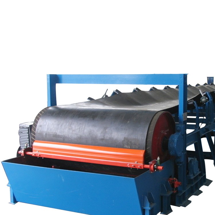 矿用爬坡皮带式输送机大型传送带稳定砂石石料输送带固定式皮带机图5