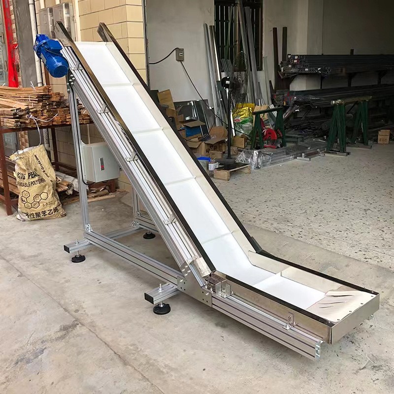 铝合金输送机 小型皮带式平行输送机传送带平面分拣输送带图2