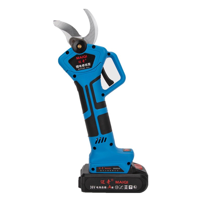 舒畅电动修枝剪园林锂电池剪刀修剪树枝粗枝剪电动果树剪刀果园剪图5
