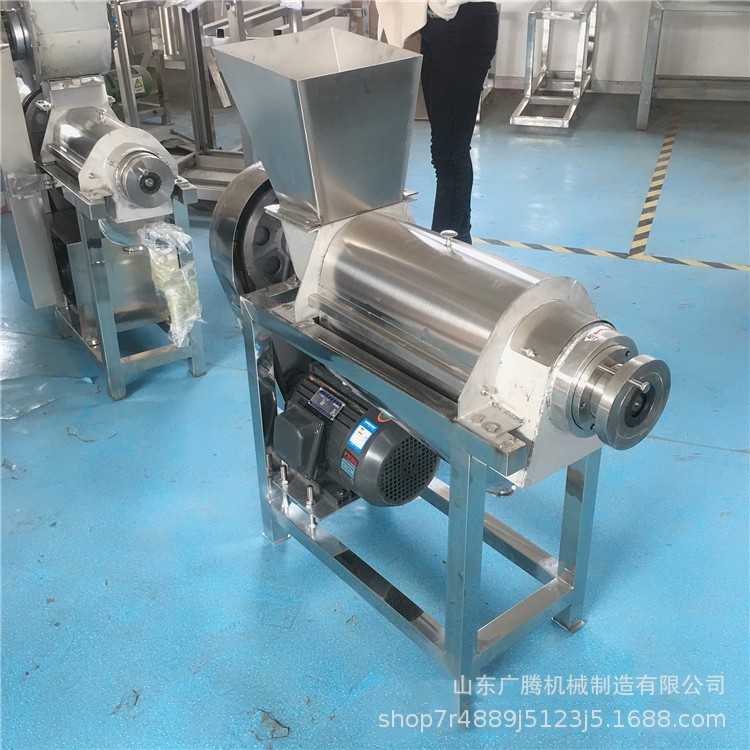 大型去籽榨汁机 椰肉汁红柚汁商用水果榨汁机械 电动渣汁分离机图3