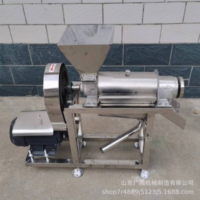 大型去籽榨汁机 椰肉汁红柚汁商用水果榨汁机械 电动渣汁分离机