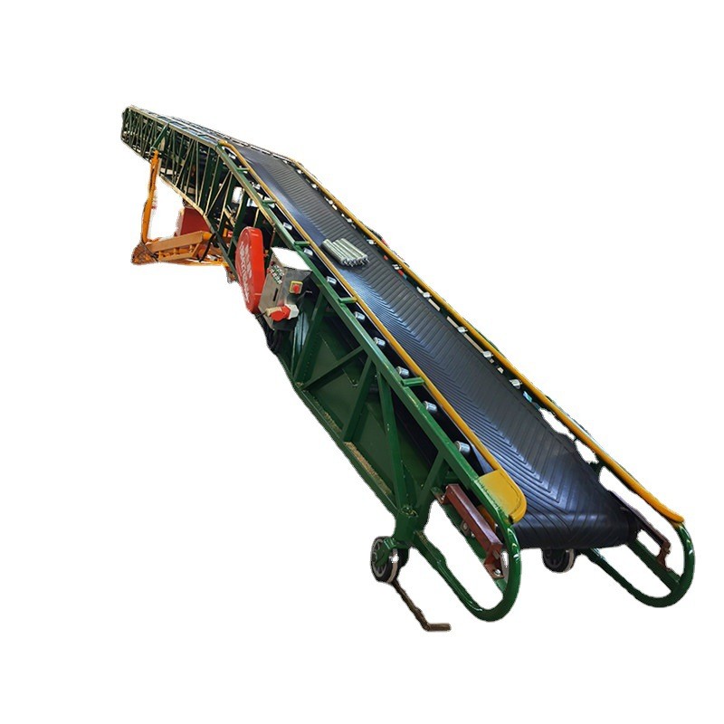 矿用爬坡皮带式输送机大型传送带稳定砂石石料输送带固定式皮带机图5