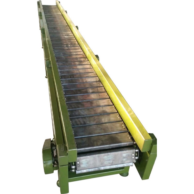 定制食品加工链板输送机流水线运输货物分拣线用板式链吨包传送机图5