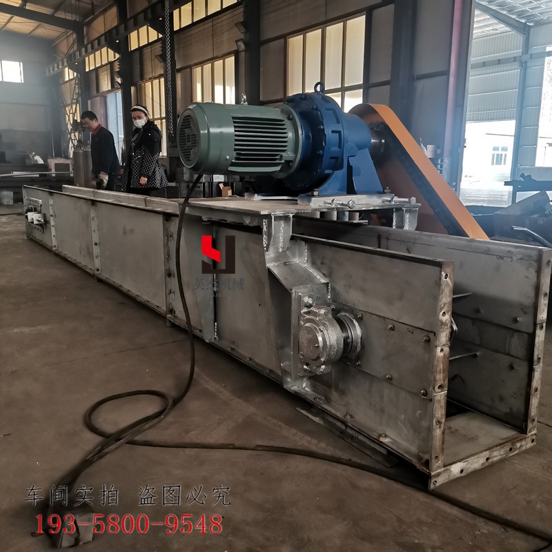 不锈钢刮板输送机 污泥垃圾粉尘煤灰输送设备拉链机板式fu刮板机图2