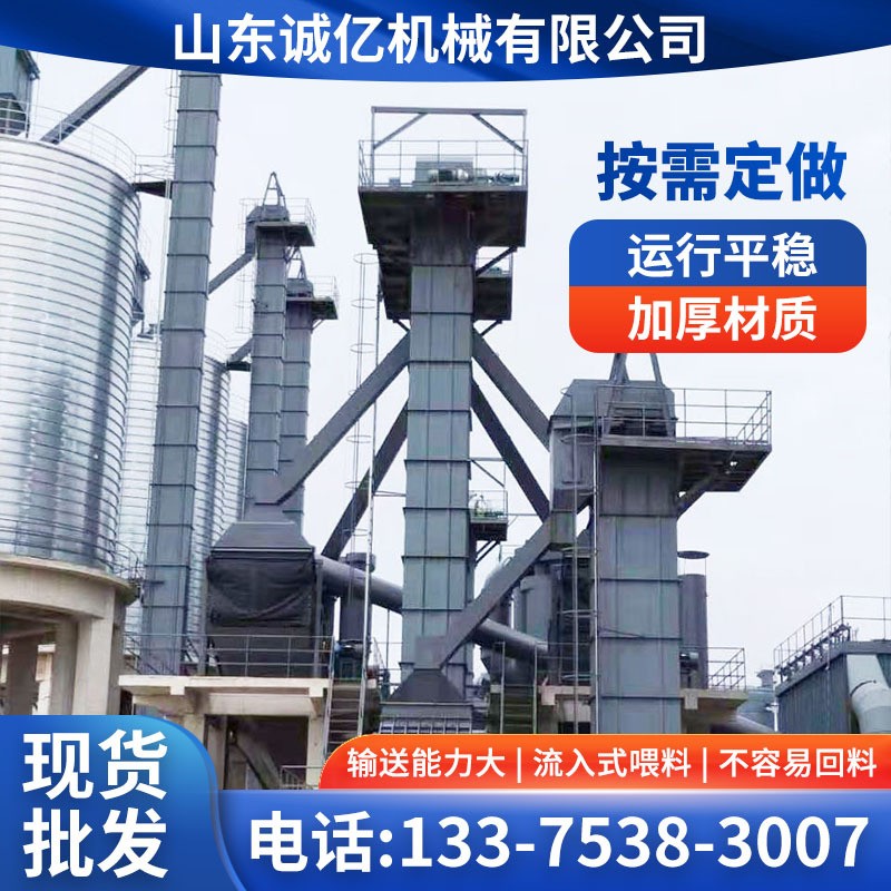 厂家直供NE板链提升机运行稳定斗式提升机矿山水泥NE50-100提升机