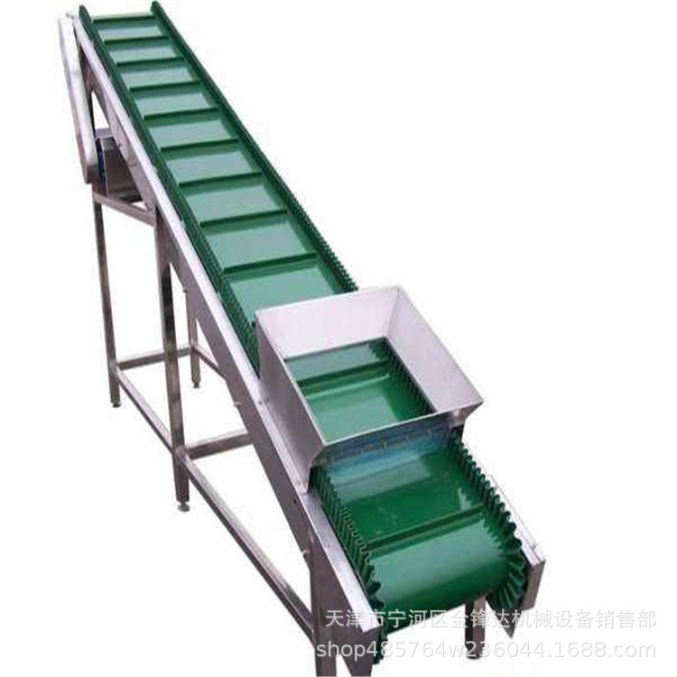 皮带输送机车间移动流水线平面皮带小型打包传送机PVC皮带提升机图5