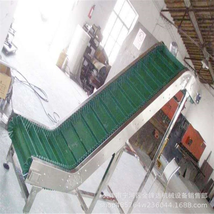 皮带输送机车间移动流水线平面皮带小型打包传送机PVC皮带提升机图4