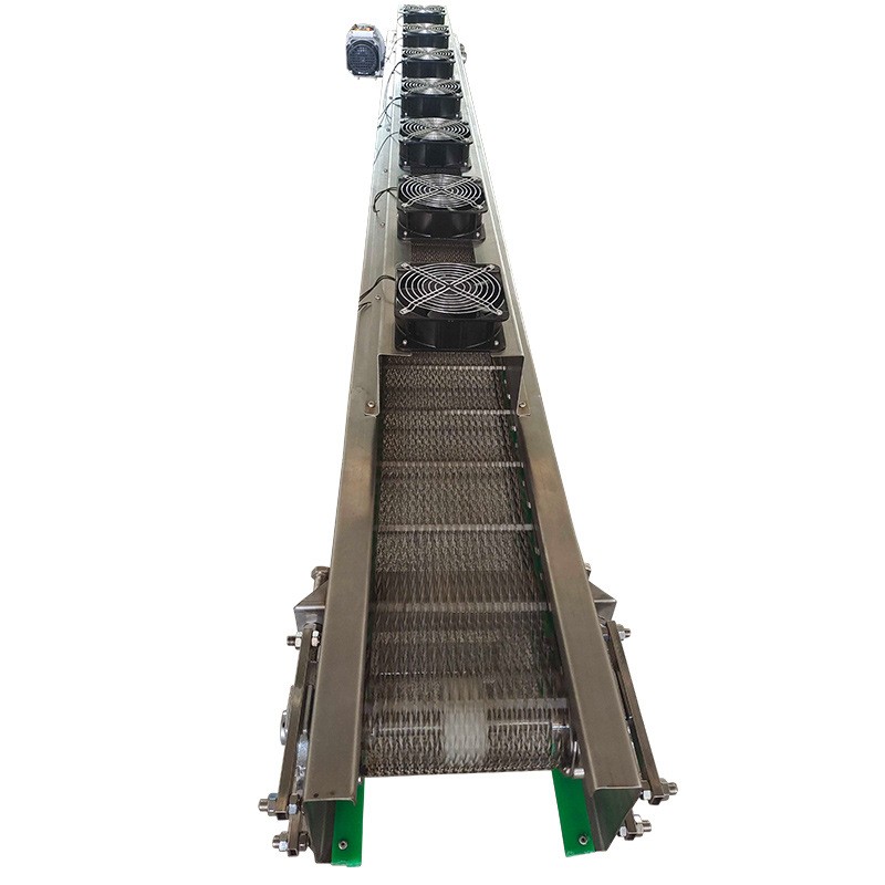 不锈钢网带输送机防水果蔬清洗传送带耐热油炸食品304小型输送机图5