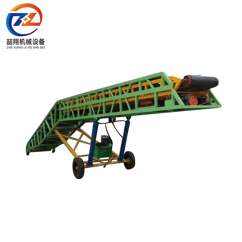 伸缩辊筒输送机 东承品牌装卸物流伸缩皮带输送机可移动图4