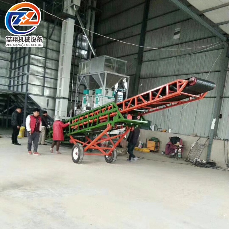 伸缩辊筒输送机 东承品牌装卸物流伸缩皮带输送机可移动图3