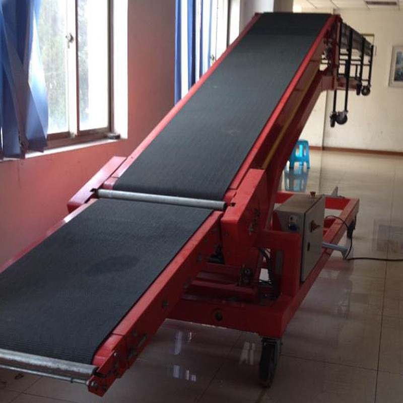 小型爬坡输送机 升降输送机 提升输送机 上料机图3