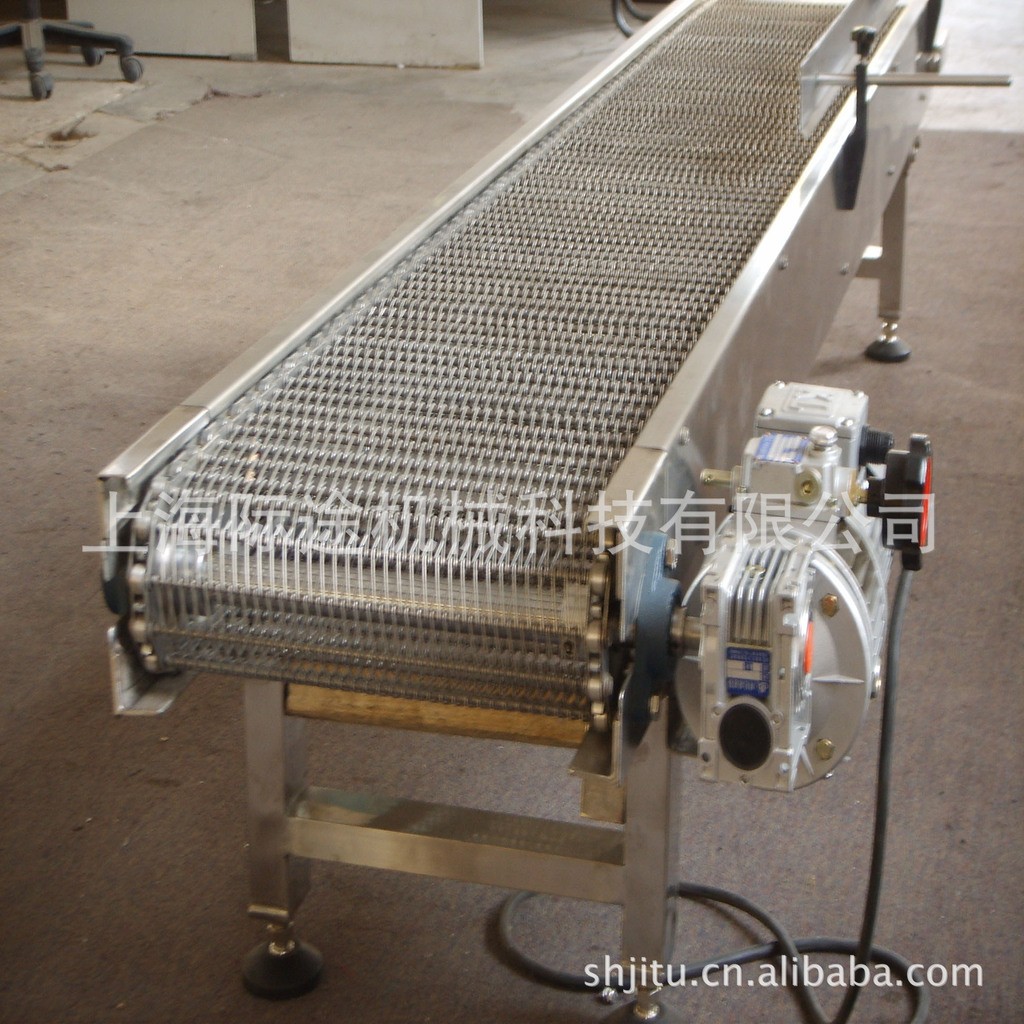 食品级模块塑料金属网带网带输送机图2