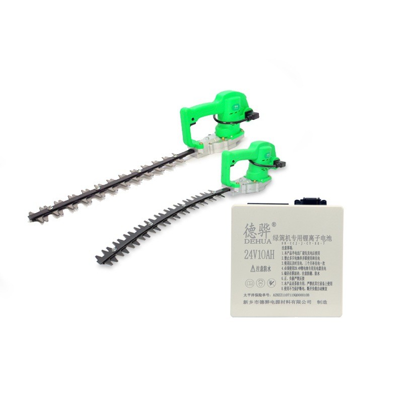 24V充电式无刷绿篱机小型单手弯刀直刀灌木绿植修枝机图5