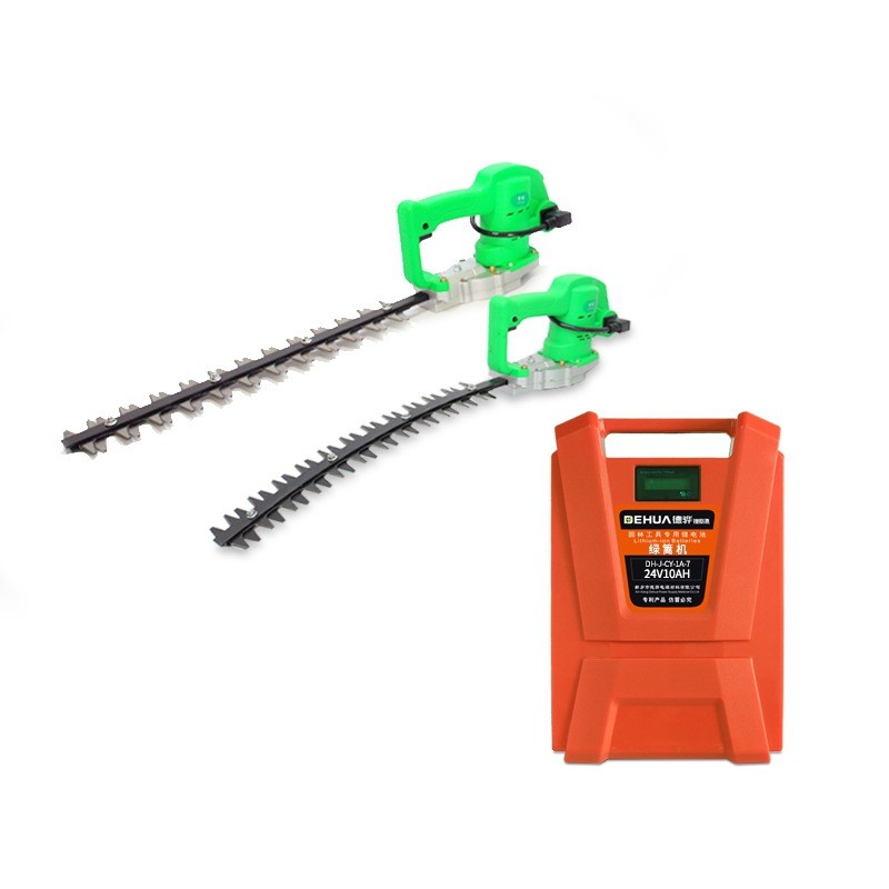 充电式无刷绿篱机锂电池单手绿化修剪机多功能电动绿篱机图5