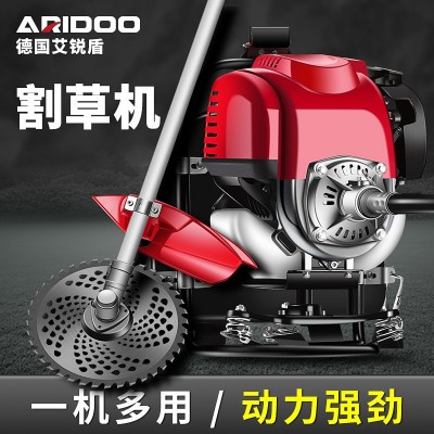 德国割草机背负式汽油机四冲程割灌机大功率除草机家用打草机批发