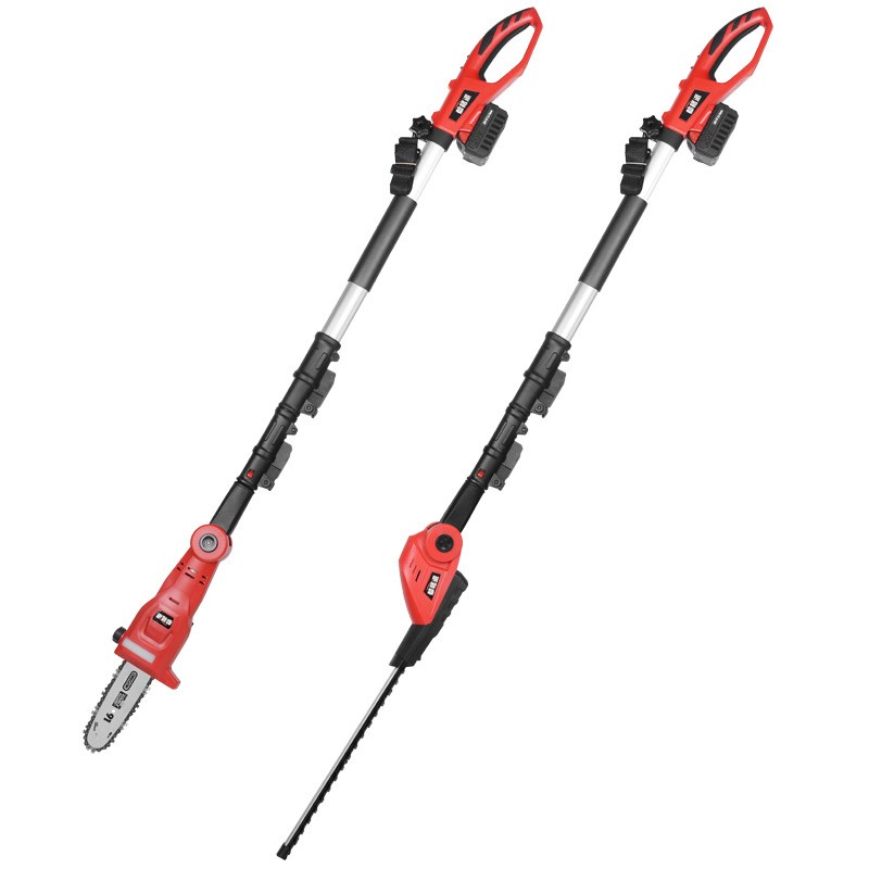 都格派充电式高枝锯高空锯电动高枝剪伸缩高空剪多功能绿篱修剪机图5