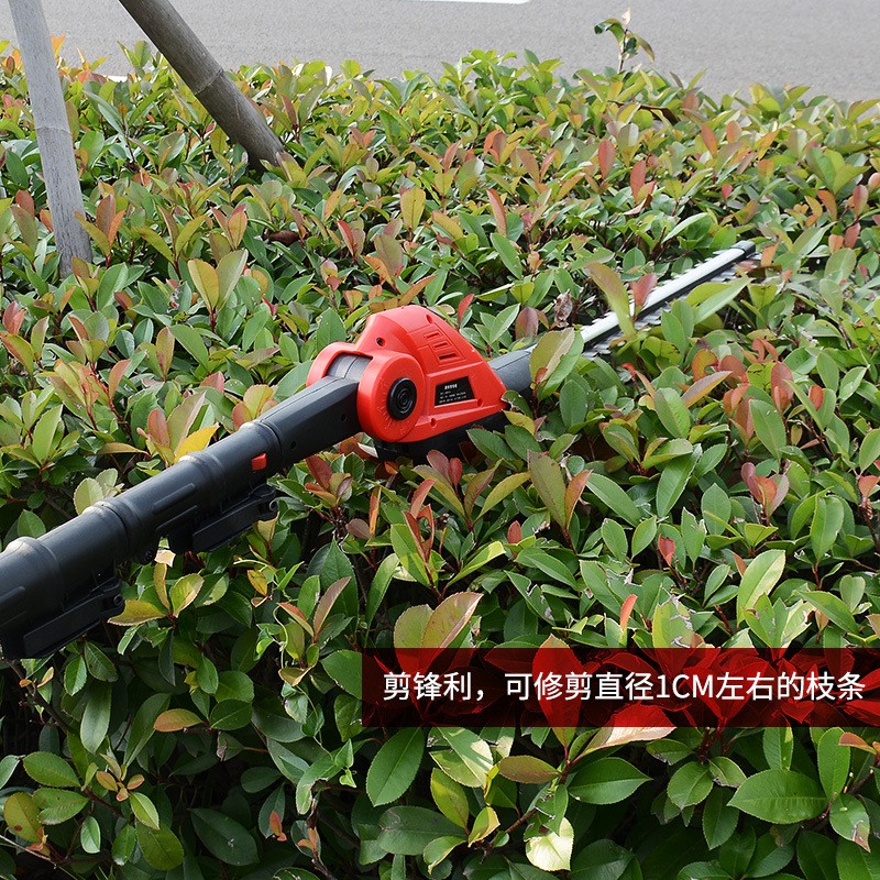 都格派充电式高枝锯高空锯电动高枝剪伸缩高空剪多功能绿篱修剪机图3