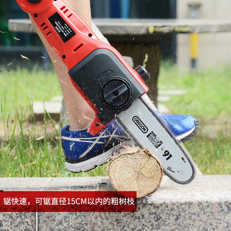 都格派充电式高枝锯高空锯电动高枝剪伸缩高空剪多功能绿篱修剪机图4
