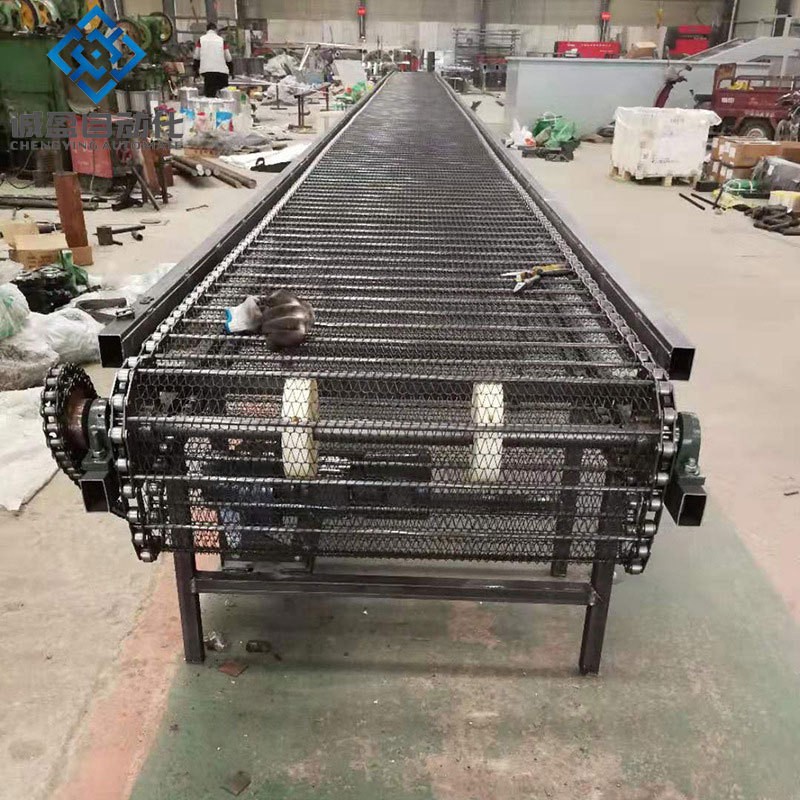 特氟龙网链输送带烘干机输送机食品传送带隧道炉不锈钢网带图2