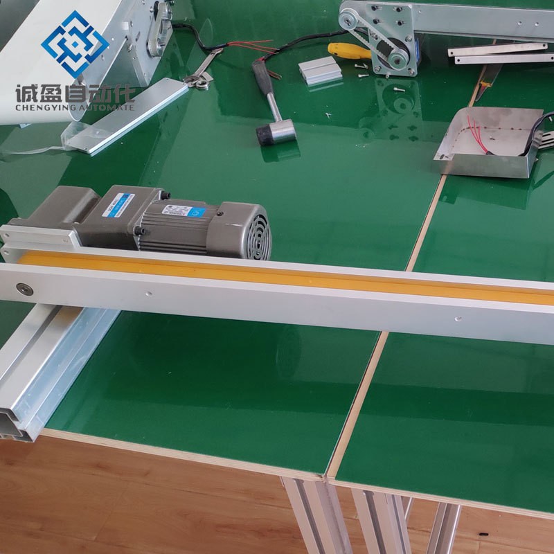 微型输送机小型桌面皮带流水线移动式传送带同步带轻型工厂输送线图2