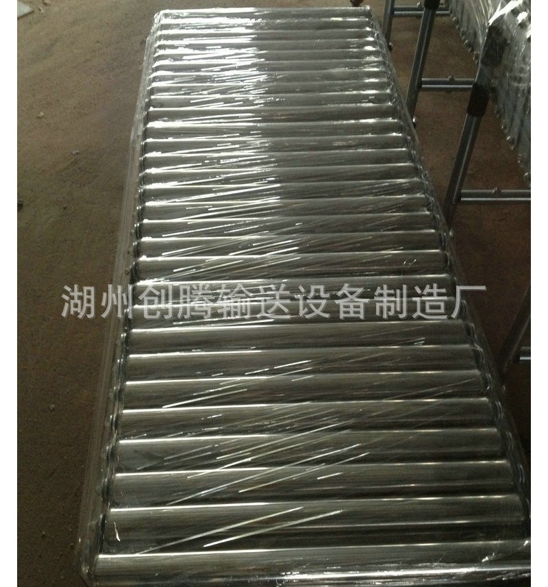 浙江厂家专业供应 滚花动力滚筒输送带 单排动力滚筒输送机图2