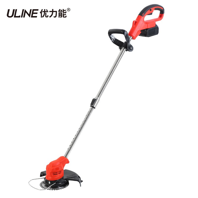 无刷锂电式割草机电量显示2.0HP电机多功能修剪草坪手持多档图5