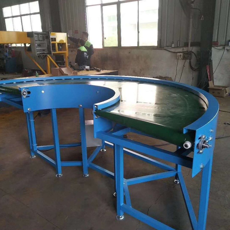 流水线输送线 自动化PVC皮带输送机 小型输送带 爬坡机械传送带图3