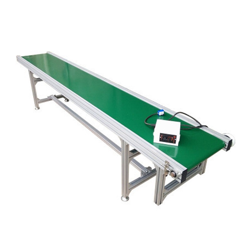 流水线输送线 自动化PVC皮带输送机 小型输送带 爬坡机械传送带图2