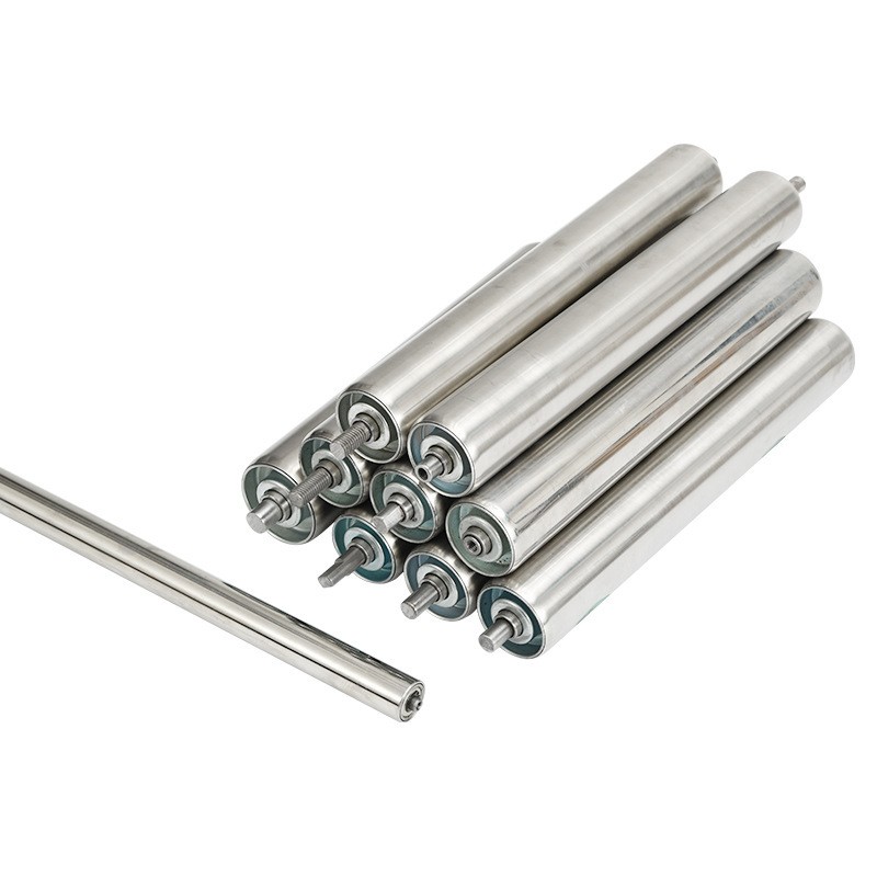 供应自动卸货输送线无动力滚筒输送机 辊道传送带 辊筒小型输送带图5