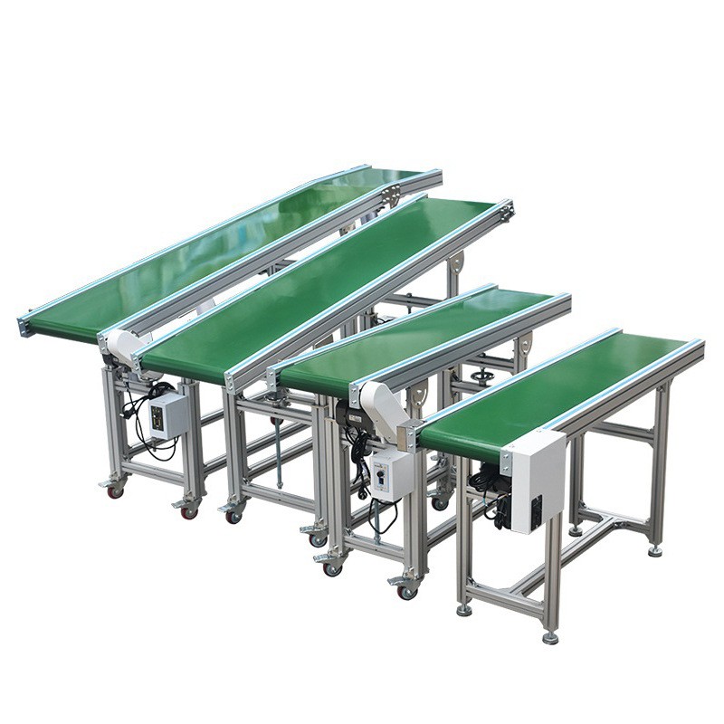 特惠PVC皮带输送机工厂车间生产流水线注塑机 输送带皮带机接驳台图5