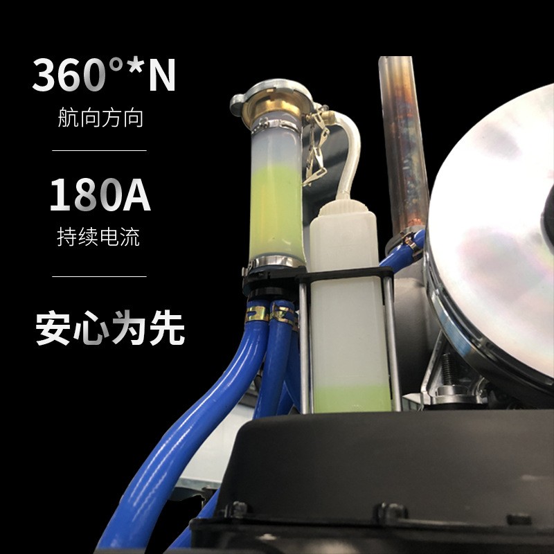 六旋翼农用喷洒无人机 喷药农用无人机价格 油混电图4